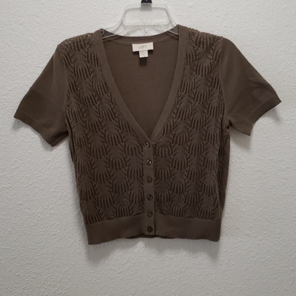 Loft cardigan NWOT size small